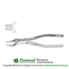 Parmly Alveolar American Pattern Tooth Extracting Forcep Fig. 32 (Upper Canines, Premolars and Molars) Stainless Steel, Standard